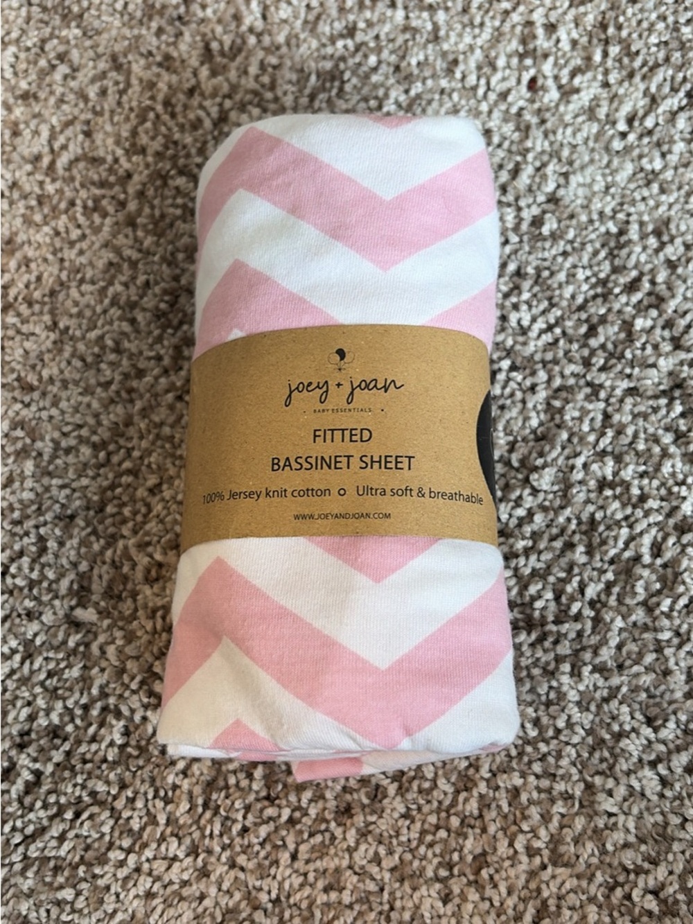 joey + joan Fitted Bassinet Sheet